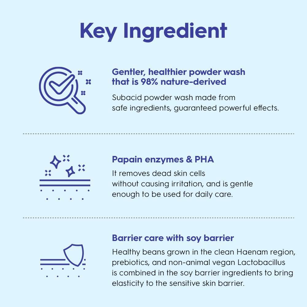 [Suiskin] Soy barrier powder wash 50g