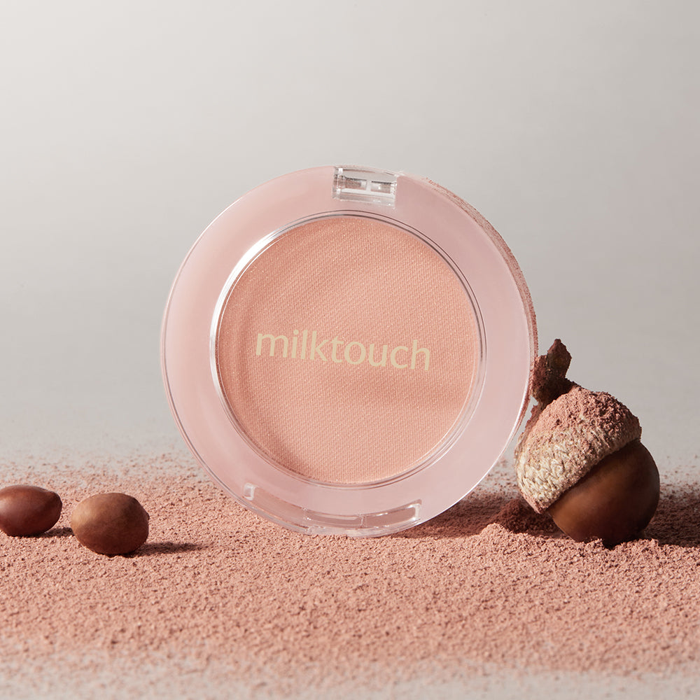 [milktouch] Tone-On Blusher # 01Toasted Nuts 3g