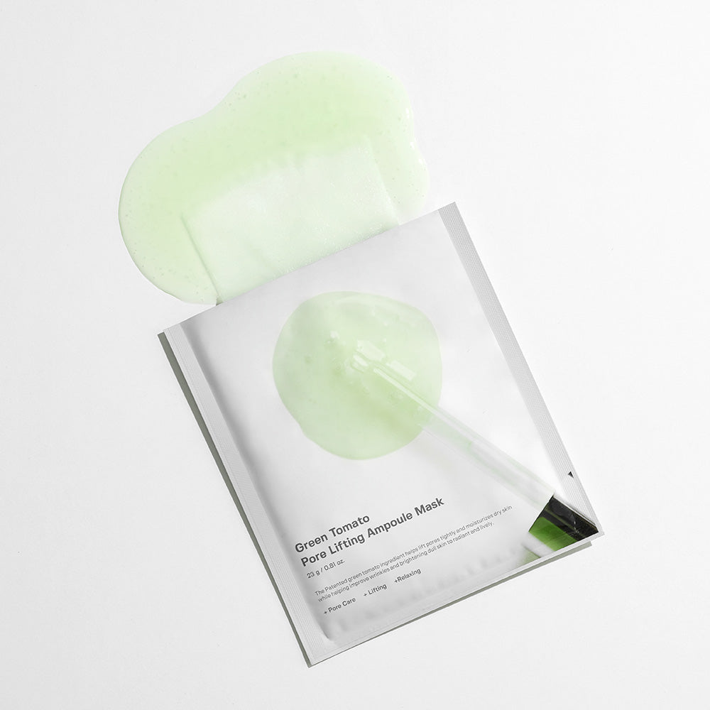 [SUNGBOON EDITOR] Green Tomato Pore Lifting Ampoule Mask 23g*10pcs