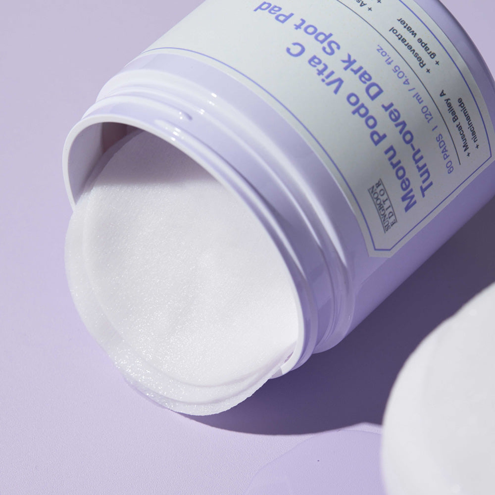 [SUNGBOON EDITOR] Meoru Podo Vita C Turn-over Dark Spot Pad 60pcs