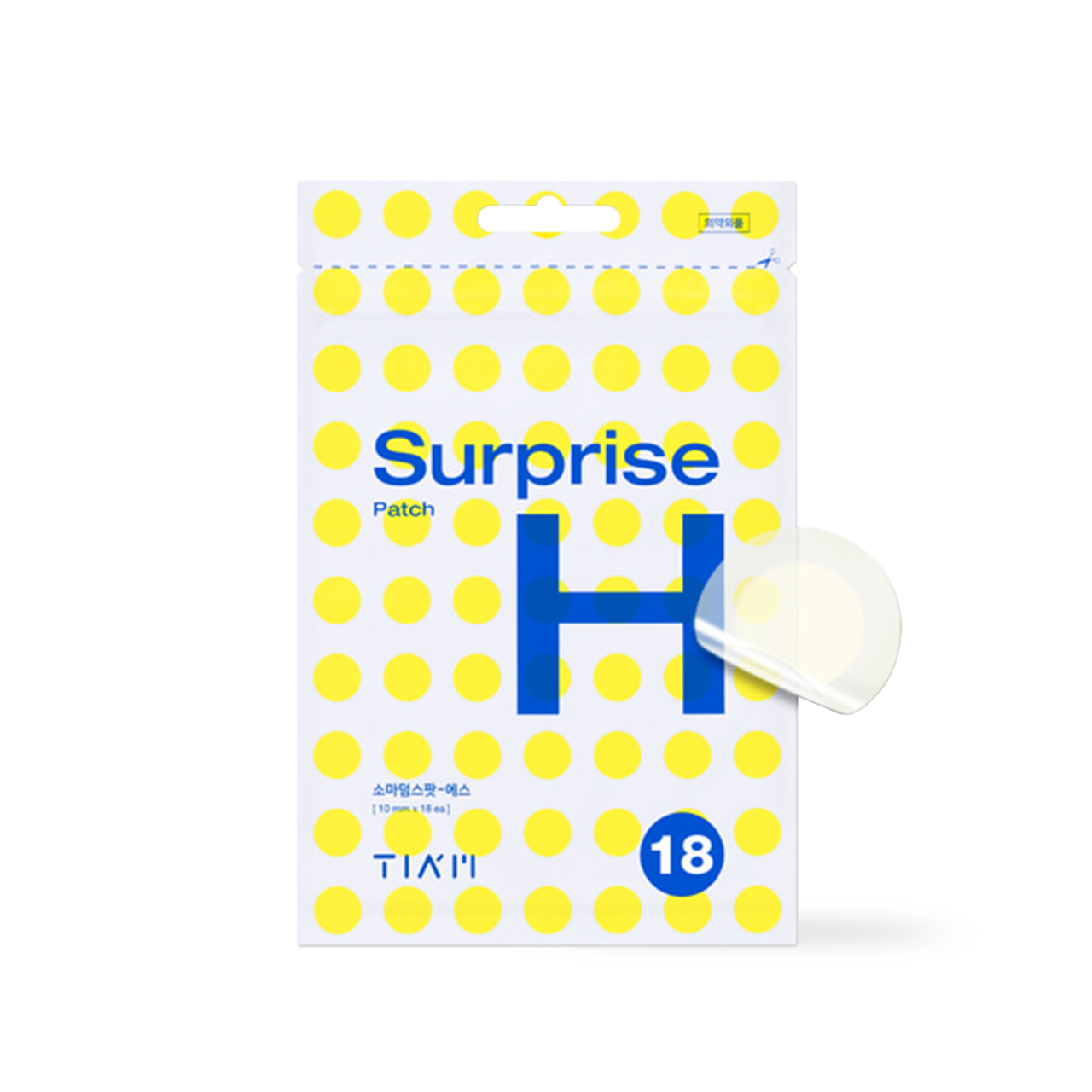 [TIAM] Surprise H Patch (18 Count, Pack of 1)