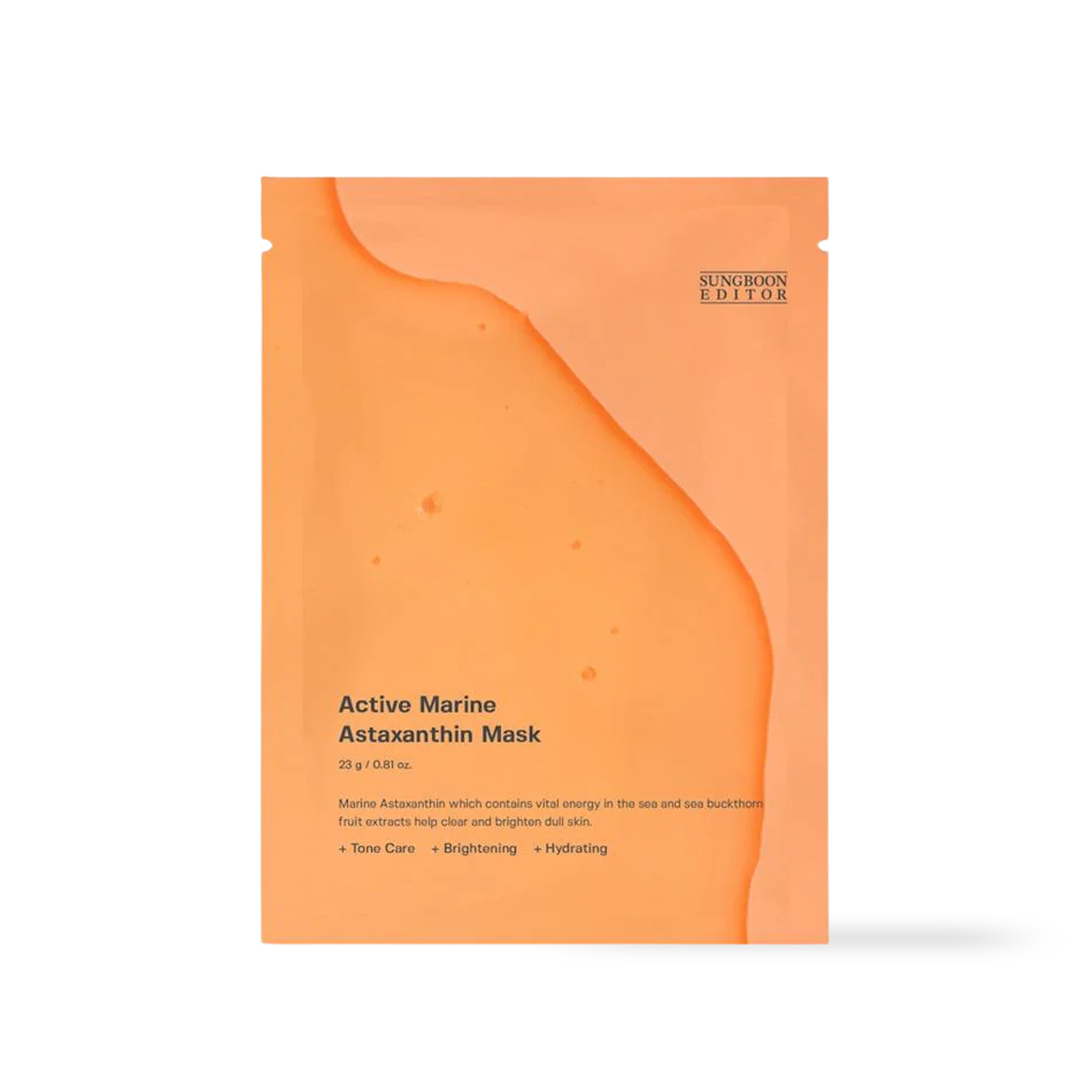 [SUNGBOON EDITOR] Active Marine Astaxanthin Mask 23ml*10ea