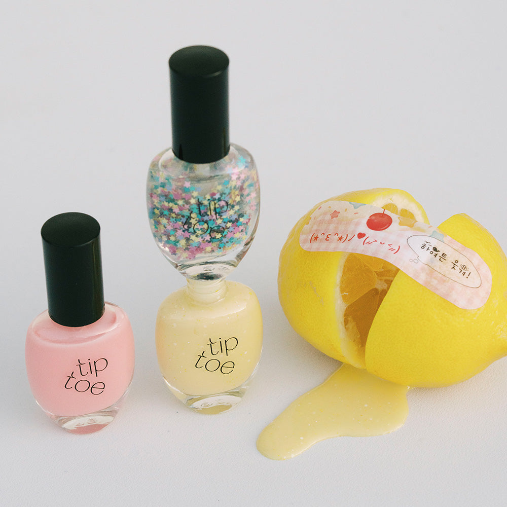 [Tiptoe] Matt Glitter Nail Polish - 3 Colors